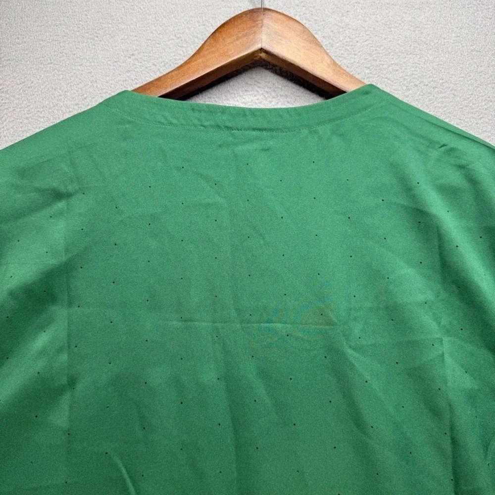 Adidas USF Bulls Sideline Training Top Regular Fit Medium Green V-Neck Pullover